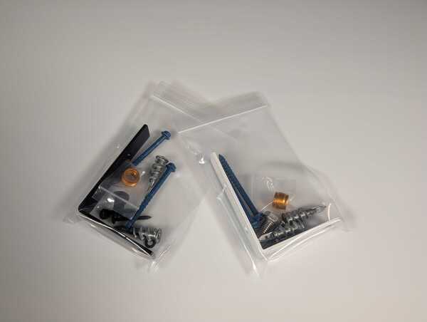 Universal Wall Mount Kit, Black